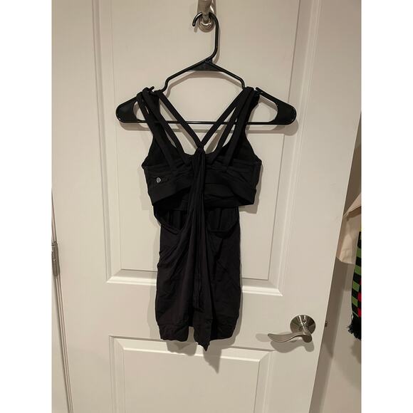 Lululemon Nouveau Limits black Tank size 4 - Picture 8 of 9